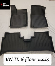 Load image into Gallery viewer, VW ID.4 : Premium 3 Pcs Floor Mats
