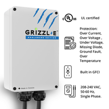 Load image into Gallery viewer, Grizzl-E Home EV Charging Station – Avalanche Edition
